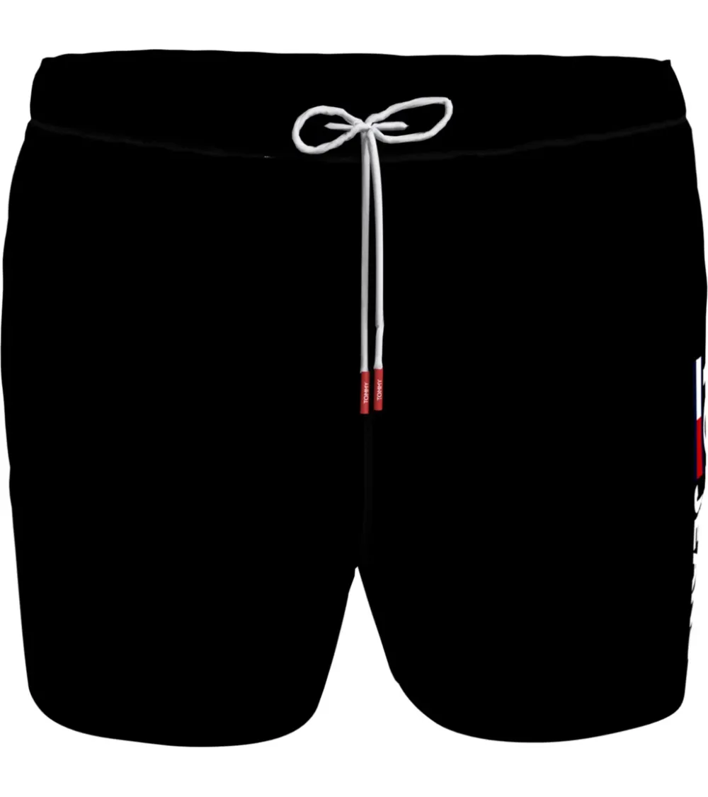 Tommy Hilfiger costume mare con elastico e cordino