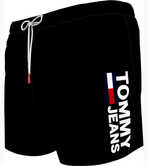 Tommy Hilfiger Badehose mit Elastik und Kordelzug