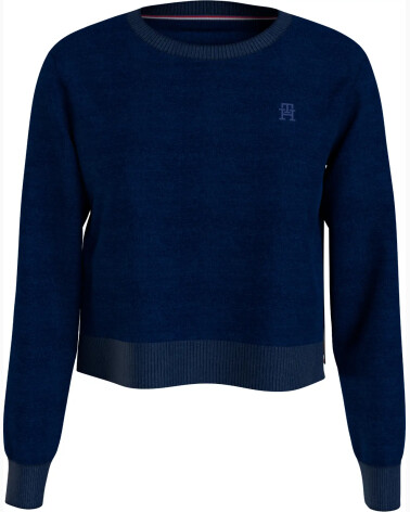 Tommy Hilfiger Rundhals Sweatshirt mit Logo