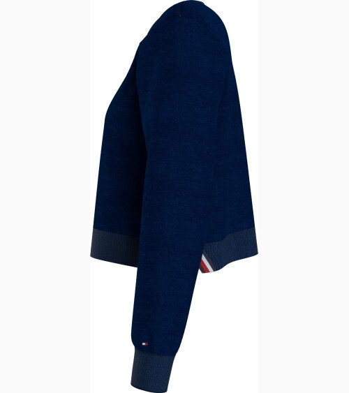 Tommy Hilfiger sudadera de cuello redondo con logo