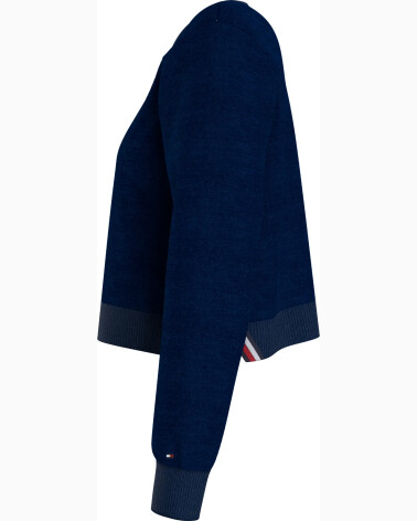 Tommy Hilfiger Rundhals Sweatshirt mit Logo