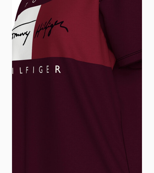 Tommy Hilfiger T-shirt oversize avec logo frontal