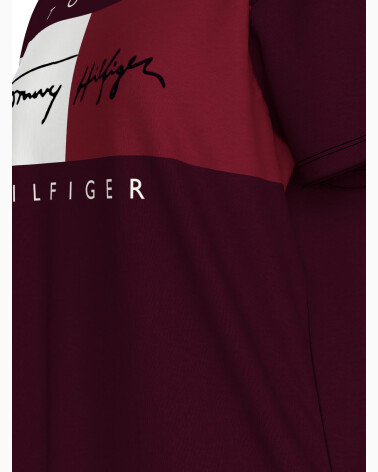 Tommy Hilfiger T-shirt over-size con logo frontale