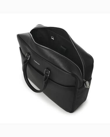 Mario Valentino business bag with handles and shoulder strap