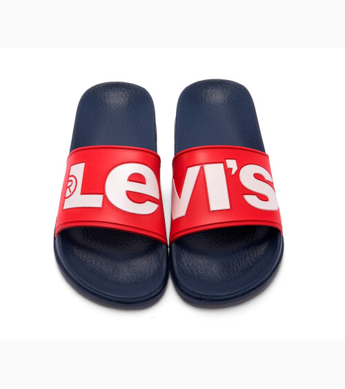 Tongs Levi's avec sangle et semelle plate