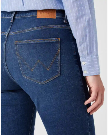 Jeans slim Wrangler en denim