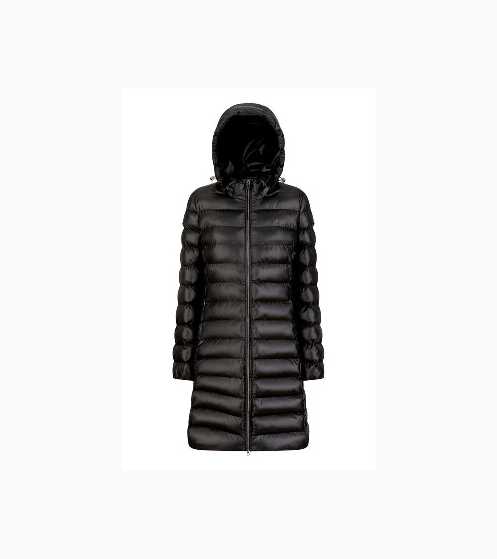 Geox cappotto lungo con cappuccio imbottito