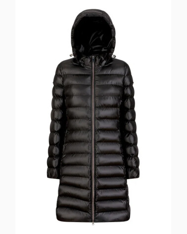 Geox manteau long rembourré avec capuche