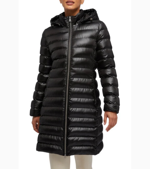 Geox cappotto lungo con cappuccio imbottito