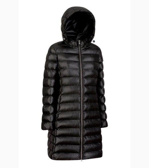Geox cappotto lungo con cappuccio imbottito