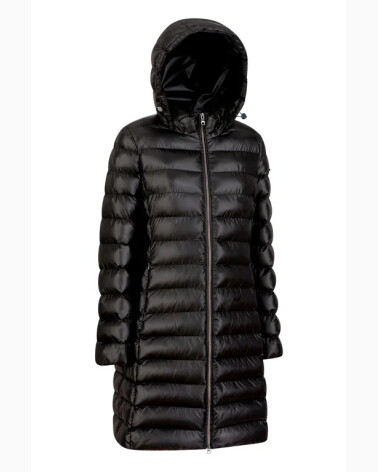 Geox cappotto lungo con cappuccio imbottito