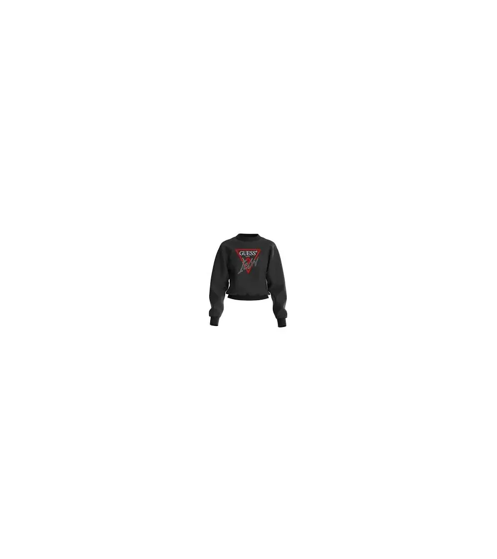 Sweat-shirt Guess col rond avec logo