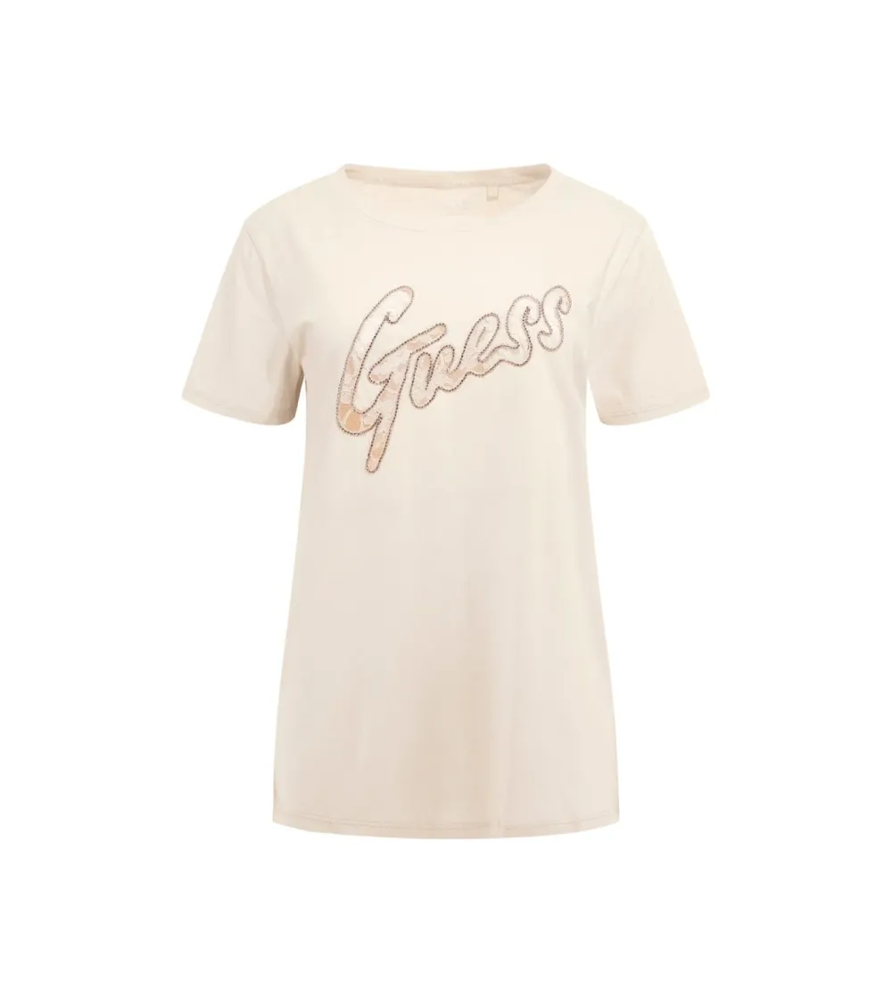 T-shirt Guess en coton avec logo