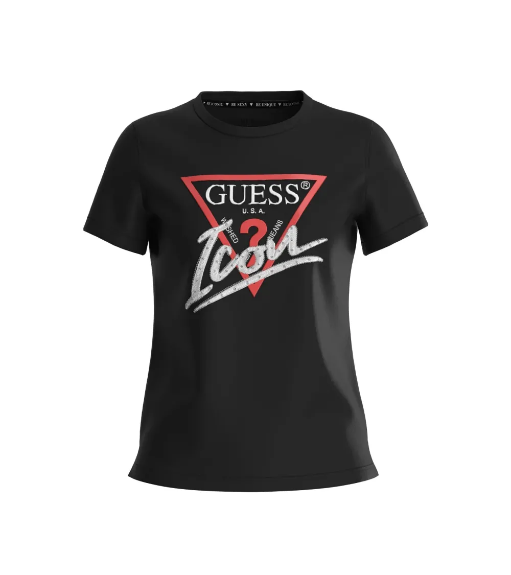 T-shirt Guess Icon à manches courtes