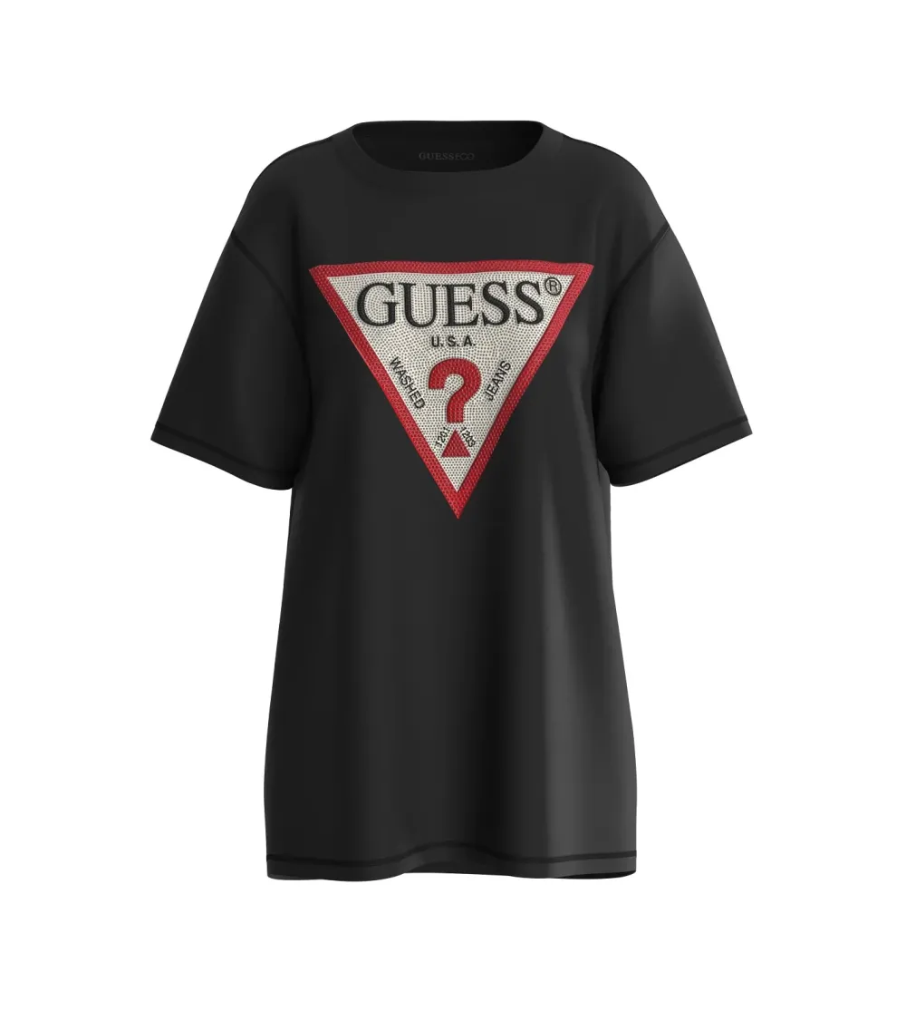 Guess T-shirt with front triangle logo