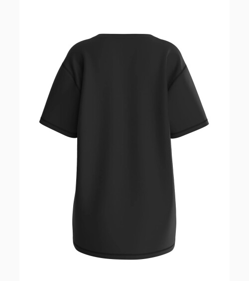Guess T-Shirt mit dreieckigem Logo auf der Vorderseite