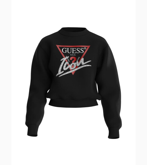 Guess sudadera con logo central