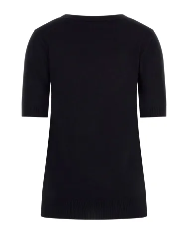 Guess t-shirt court avec logo et strass