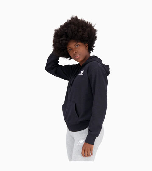 New Balance sudadera con cremallera frontal