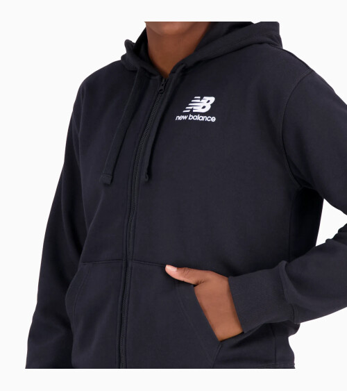 New Balance sudadera con cremallera frontal