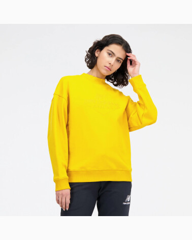 Sudadera de cuello redondo New Balance con logo