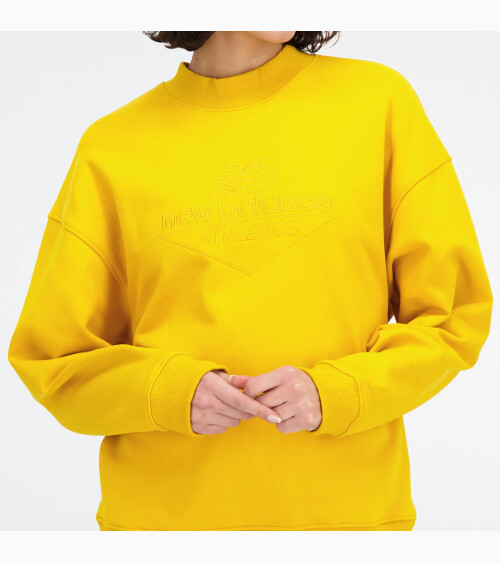 Sudadera de cuello redondo New Balance con logo