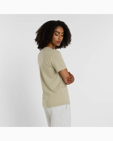 New Balance French Terry Stacked Logo Crew T-Shirt