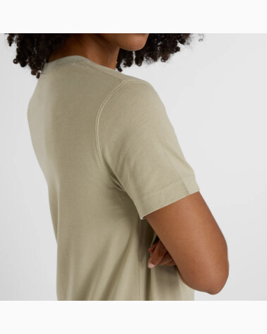 New Balance French Terry Stacked Logo Crew T-Shirt