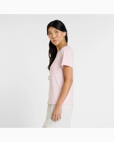 New Balance French Terry Stacked Logo Crew T-Shirt