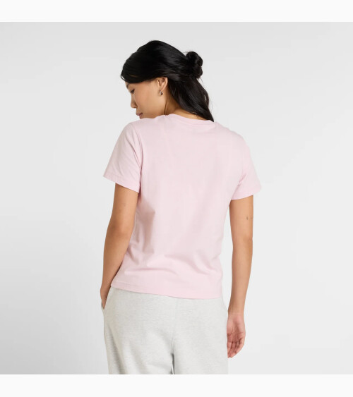 New Balance French Terry Stacked Logo Crew T-Shirt