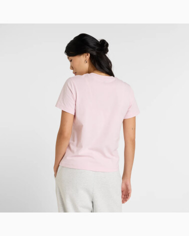New Balance French Terry Stacked Logo Crew T-Shirt