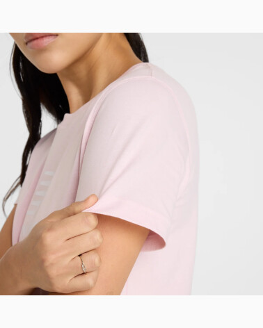 New Balance French Terry Stacked Logo Crew T-Shirt