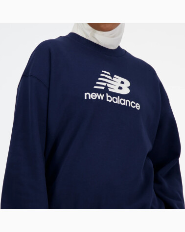 New Balance sudadera logo frontal