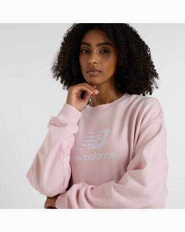 New Balance front logo crewneck sweatshirt