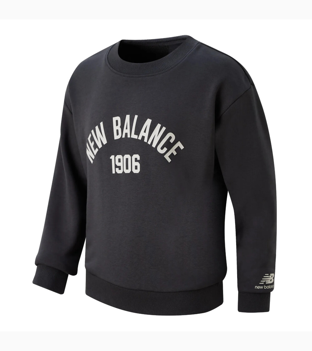 New Balance sudadera de cuello redondo con logo 1906