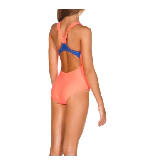Arena costume intero bambina Pink Power Jr V Back