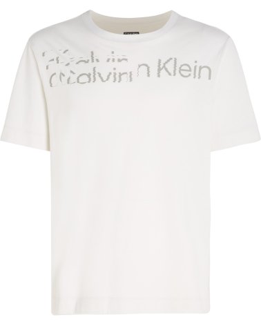 Calvin Klein T-shirt boxy à manches courtes