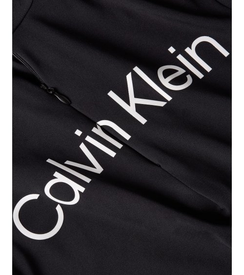 Calvin Klein Zip T-shirt and logo