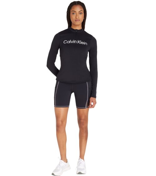 Calvin Klein Zip T-shirt and logo
