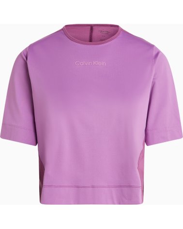 Camiseta cropped Calvin Klein
