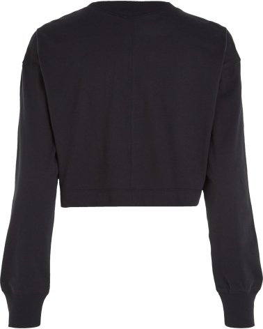 T-shirt à Manches Longues Cropped Calvin Klein
