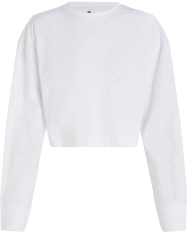 T-shirt à Manches Longues Cropped Calvin Klein