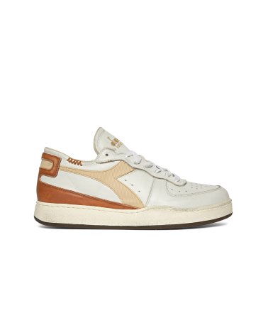 Diadora Mi Basket Row Cut zapatillas bajas de cuero