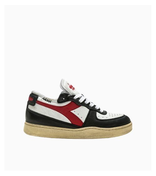 Diadora Mi Basket Row Cut baskets basses en cuir