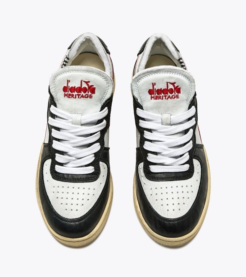 Diadora Mi Basket Row Cut sneakers basse in pelle