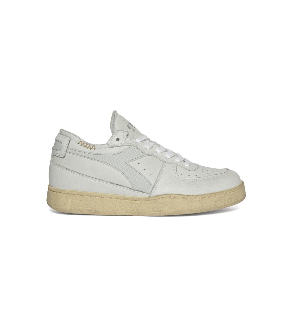 Diadora Mi Basket Row Cut zapatillas bajas de cuero