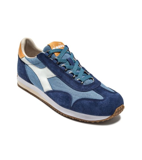 Diadora Equipe sneakers alte in tela e pelle
