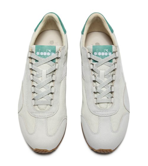 Diadora Equipe baskets montantes en toile et cuir