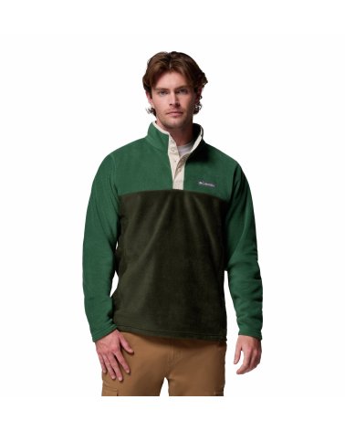 Columbia felpa zip e collo alto