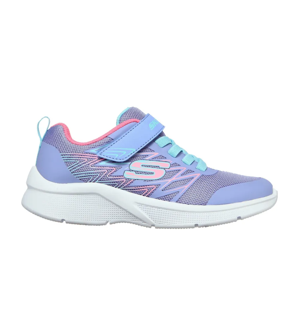 Skechers Microspec Bold Delight low strap sneakers